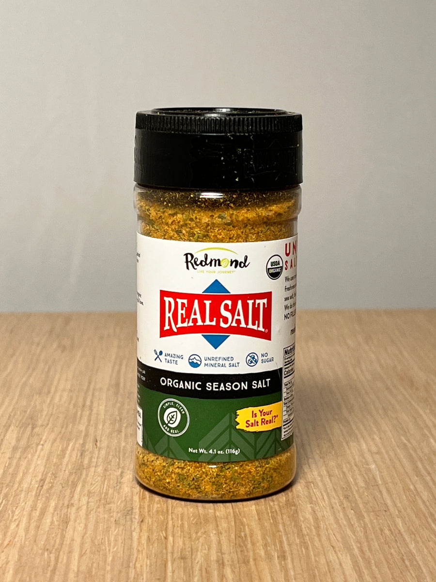 Real Salt Organic Season Salt - 8.25 oz jar